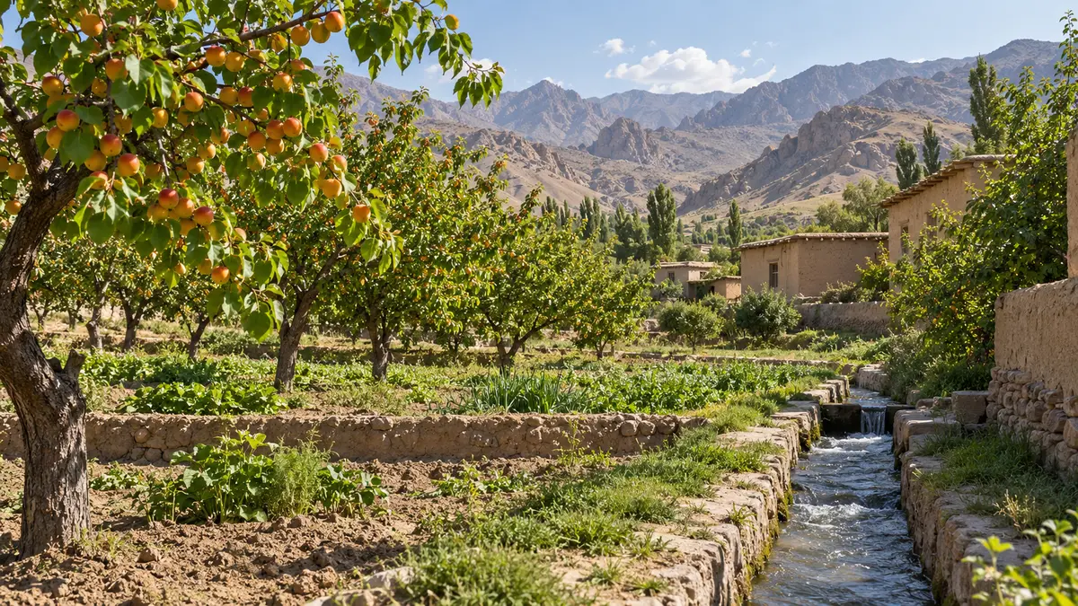 Fruit cultivation in Surkhandarya villages Fruit cultivation in Surkhandarya villages