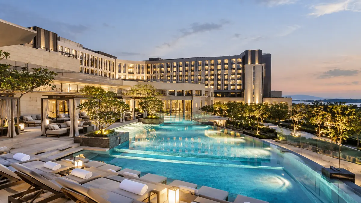Paradise City integrated resort in Incheon during its annual Paradise Super Week promotion