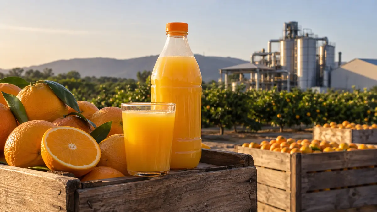 Orange juice concentrate market under tariff threats and citrus disease pressure