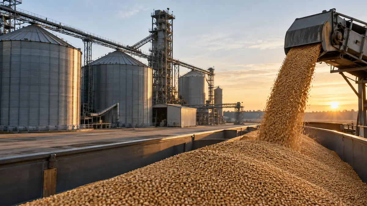 Bunge-Viterra merger creating a global grain trading and processing group