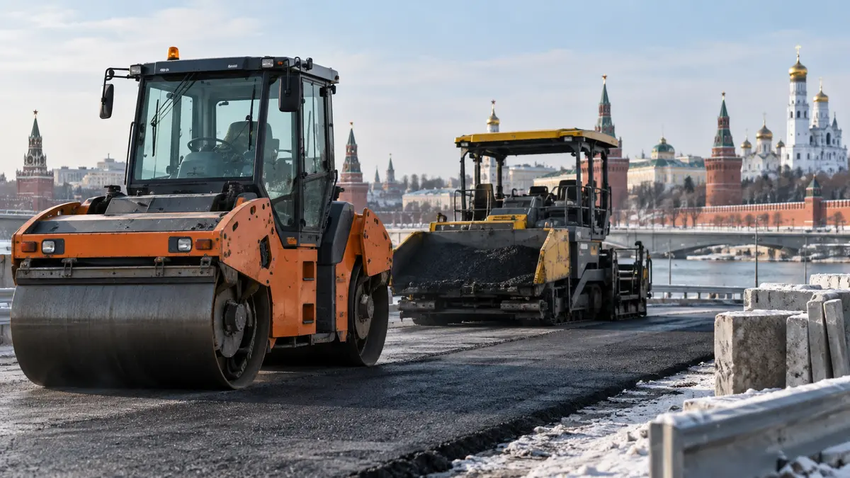 Road-construction machinery market in Russia during a deep demand slump