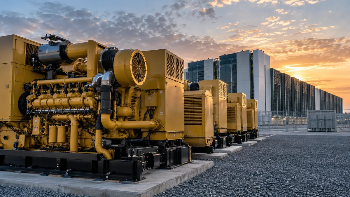 Caterpillar power generation equipment capacity tripling on data-center and oil-and-gas demand