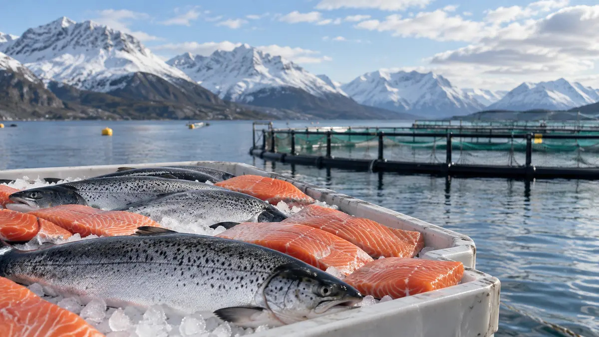 Inarctica first-half 2026 revenue growth on salmon and trout sales
