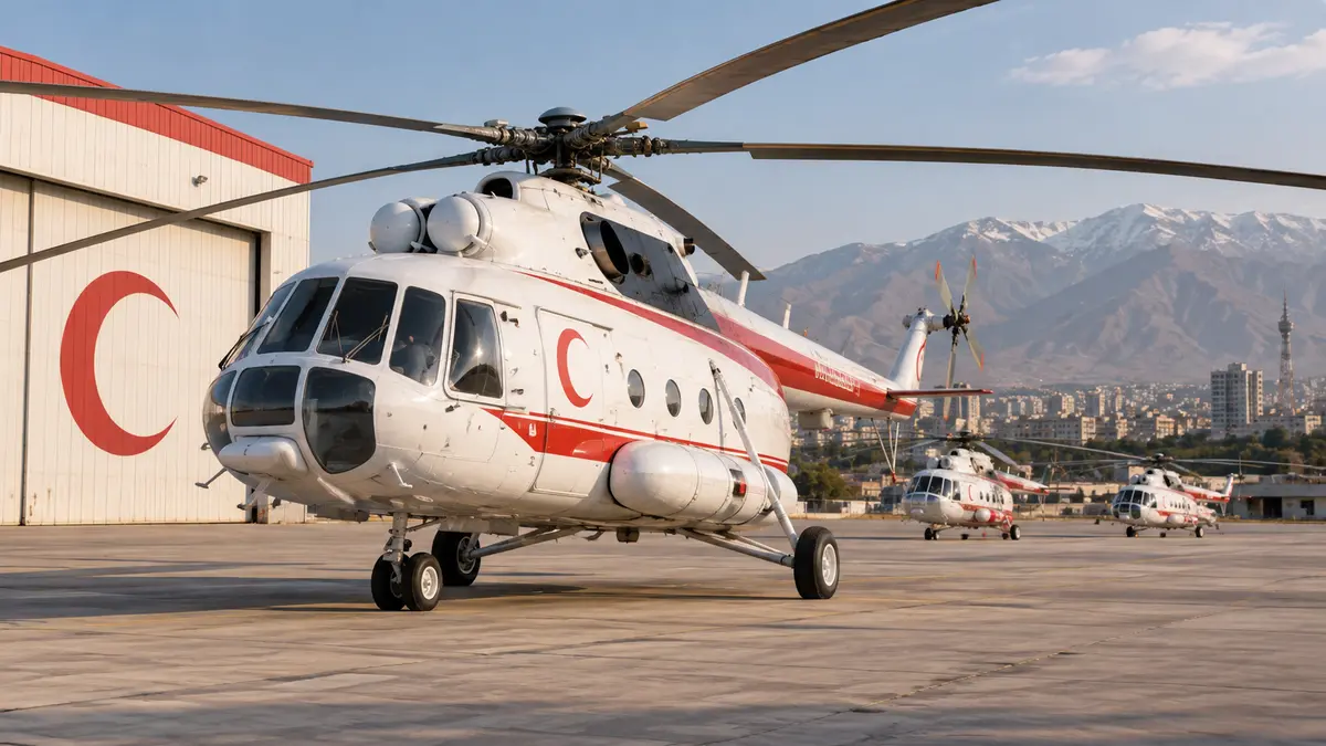 Contract for 21 Mi-171 helicopters between Russian Helicopters and Iran's Red Crescent Society